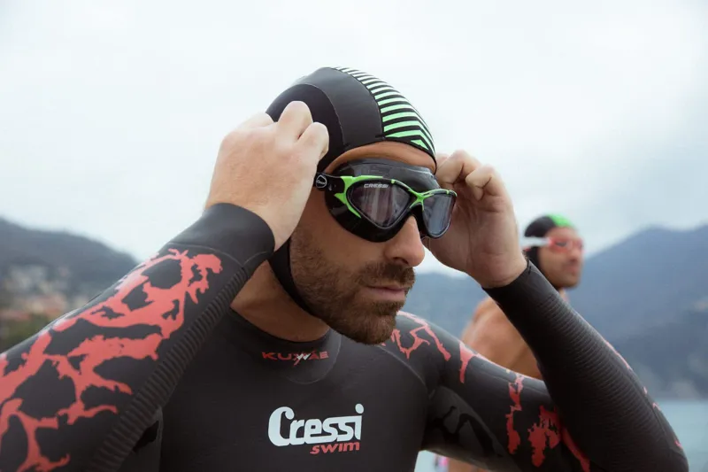 Cressi Planet Swim Goggles Black Frame/Lime/Black-3