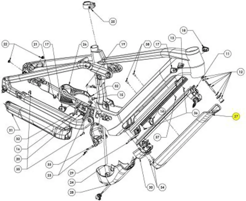 Cube Battery Cover Kathmandu One Easy Entry Black One Size-5