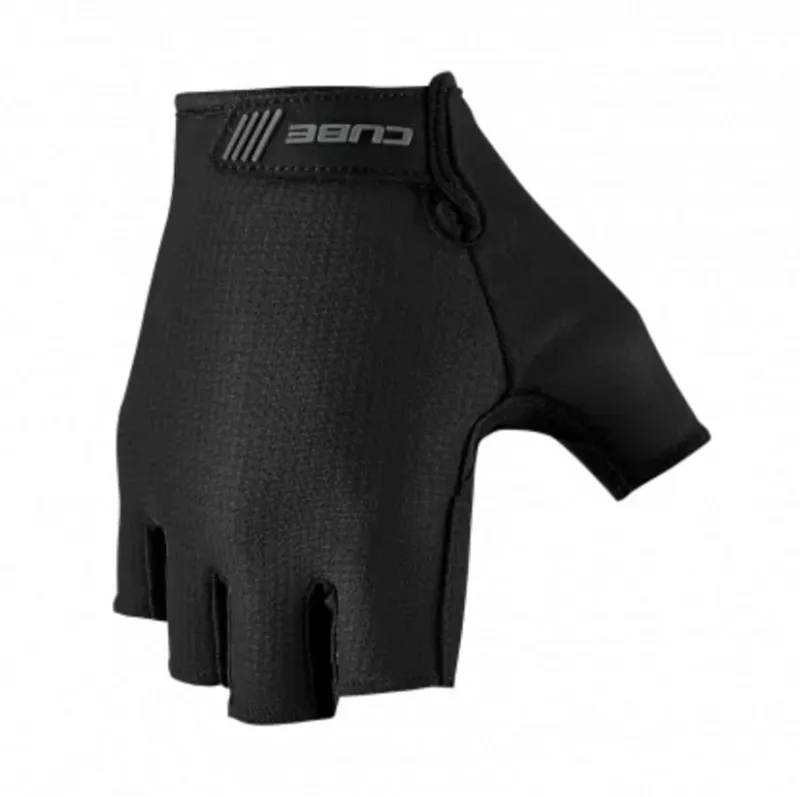 Cube Gloves NF Ergonomics Gel Short Finger Black