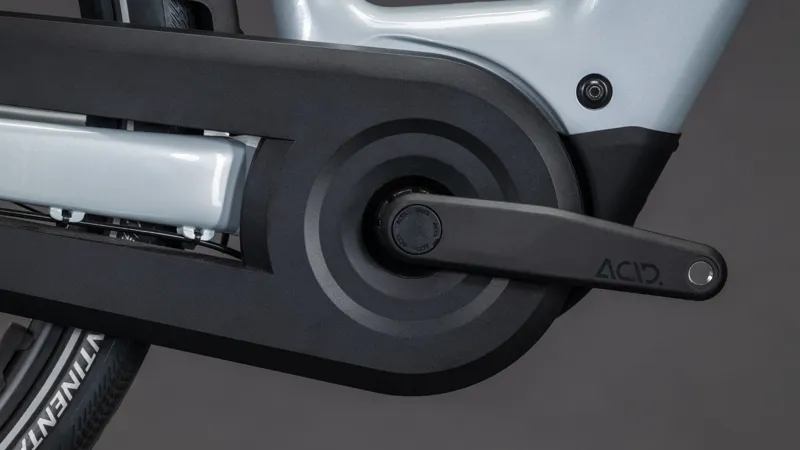 Cube Supreme Hybrid Comfort One 600 eHybrid Bike in Fog Grey-4