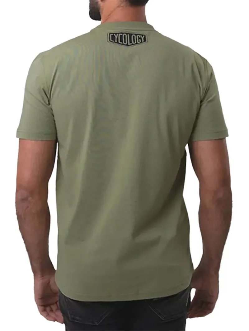 Cycology Berm Baby Berm Men's T-Shirt Khaki-1