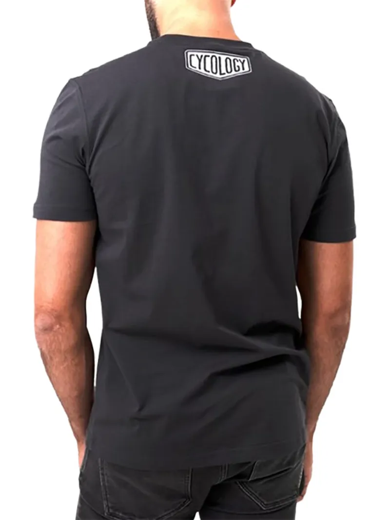 Cycology Bike Maths Men's T-Shirt Charcoal-1