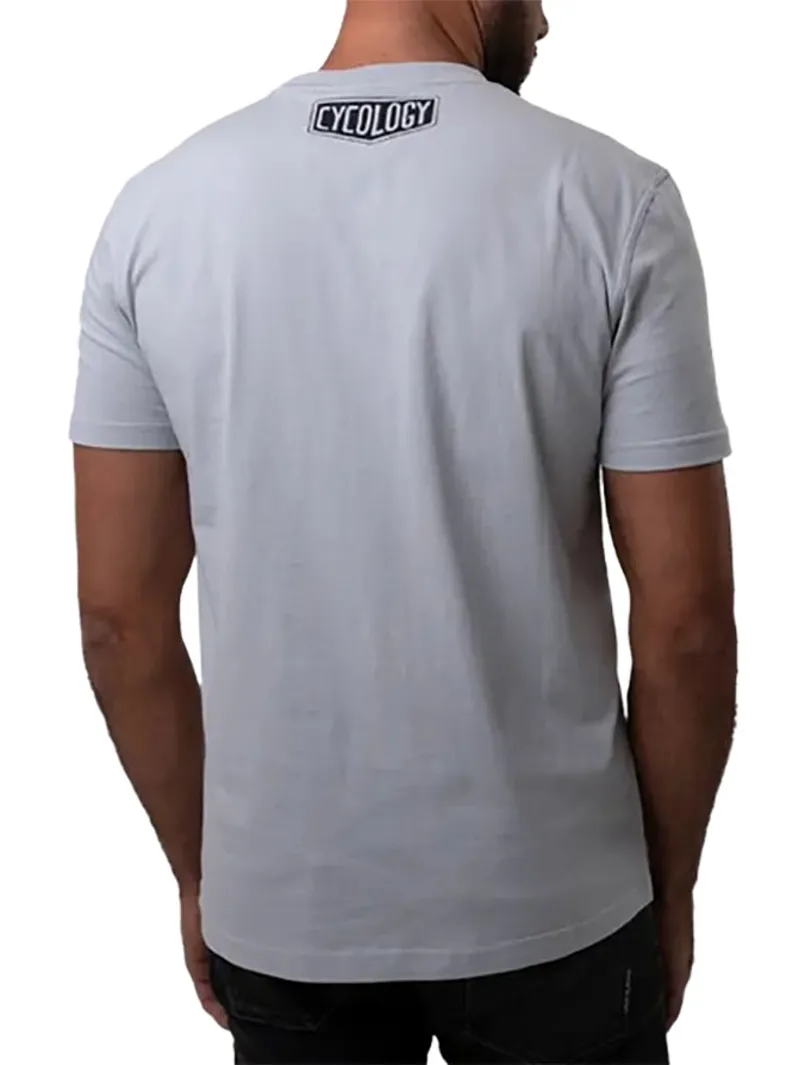 Cycology Happy Hour Men's T-Shirt Grey-1
