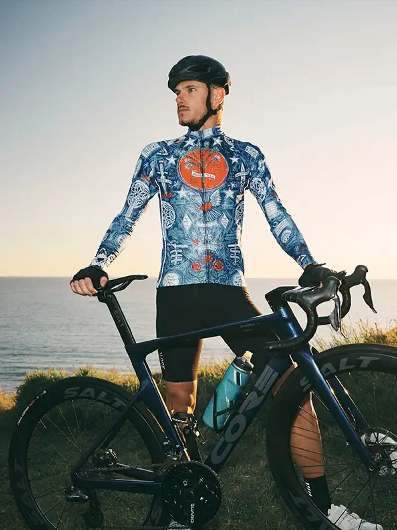 Cycology Joshua Tree Men's Winter Long Sleeve Jersey-6