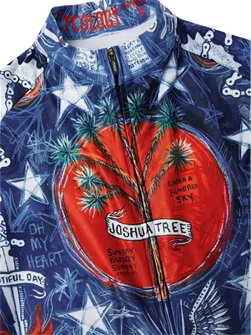 Cycology Joshua Tree Men's Winter Long Sleeve Jersey-2