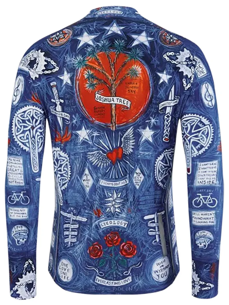 Cycology Joshua Tree Men's Winter Long Sleeve Jersey-1
