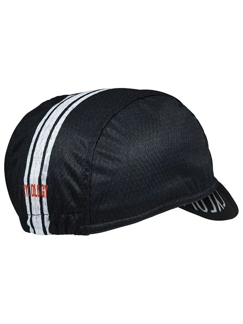 Cycology Miles are my Meditation Black Cycling Cap-2