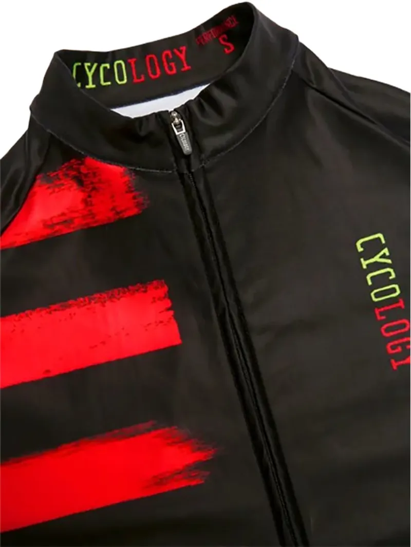 Cycology Red Zone Men's Winter Long Sleeve Jersey-2