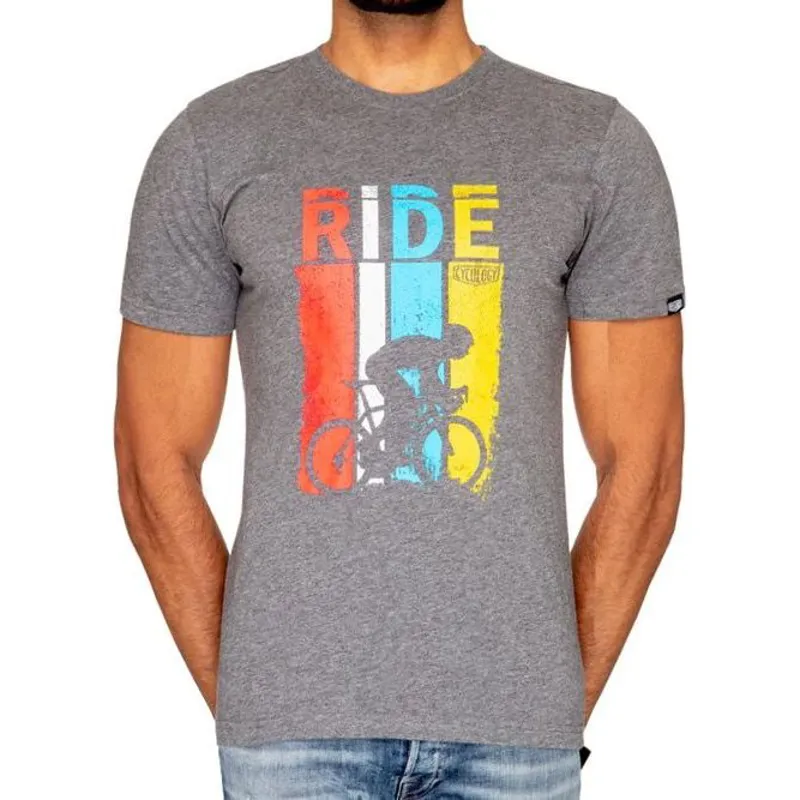 Cycology Ride Men's T-Shirt Dark Grey