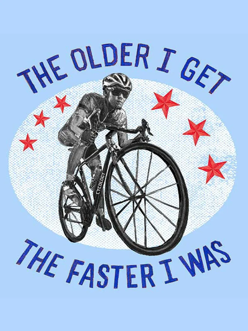 Cycology The Faster I Was T-Shirt Grey-2