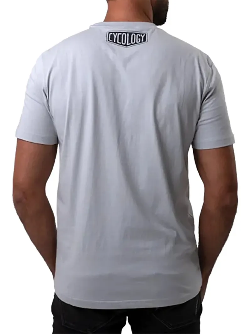 Cycology Weekend Forecast Men's T-Shirt Grey-1