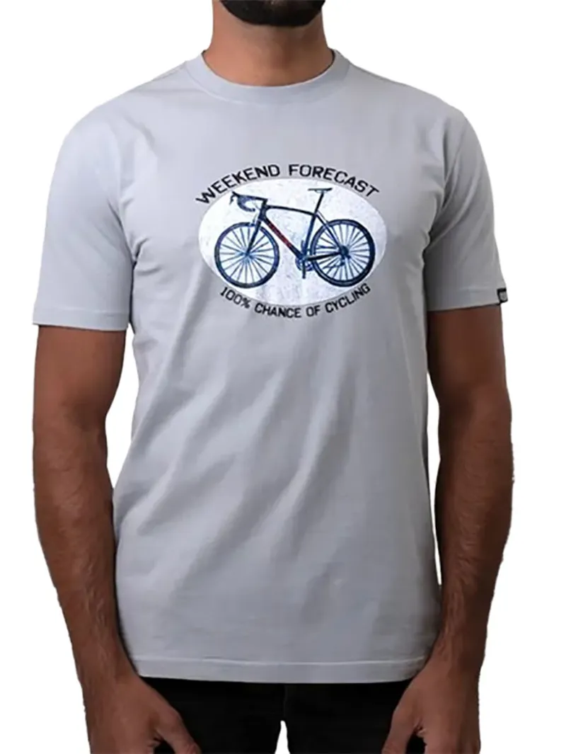 Cycology Weekend Forecast Men's T-Shirt Grey