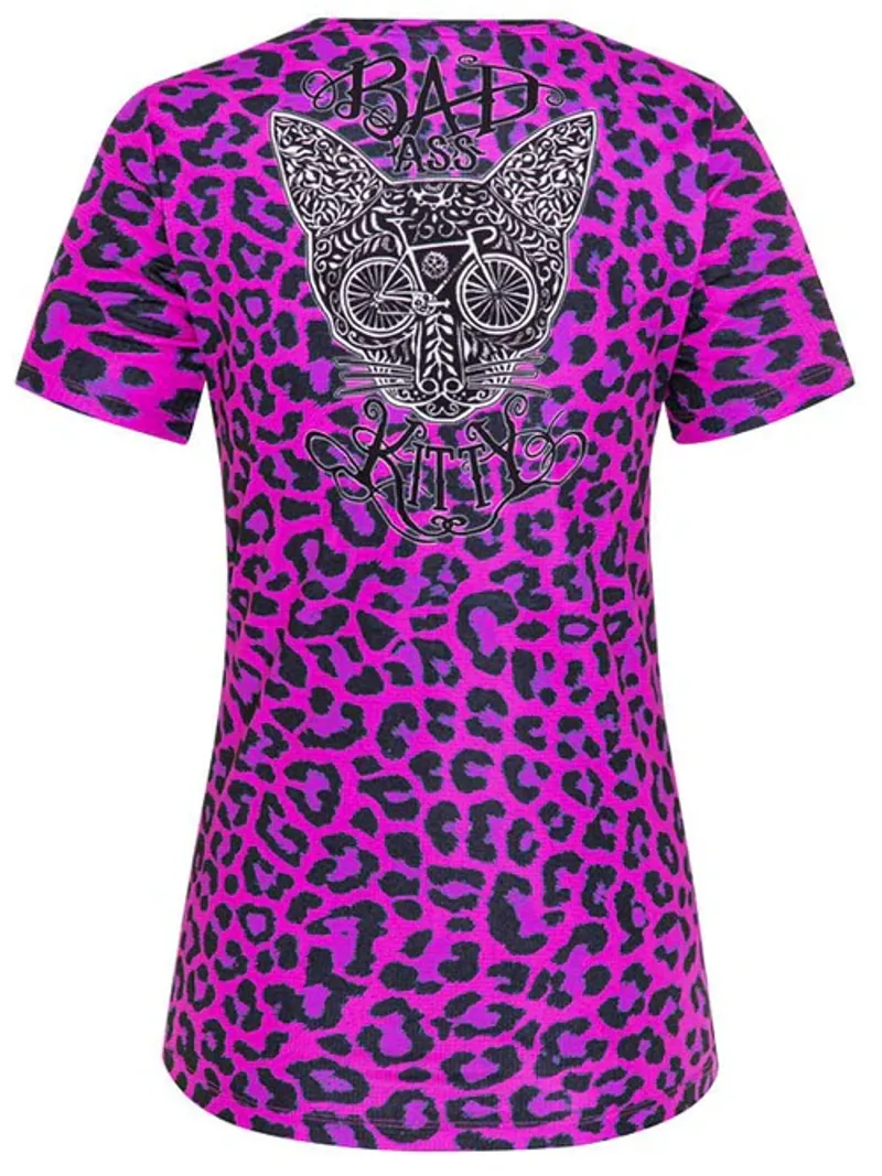 Cycology Women's Kitty Technical Tee Pink-1
