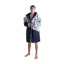 Dryrobe Adult Advance L/S  Changing Robe Extra Large Contrast Batik/Blue