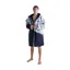 Dryrobe Adult Advance L/S  Changing Robe Large Contrast Batik/Blue
