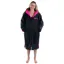 Dryrobe Adult Advance L/S Changing Robe XS Black/Pink