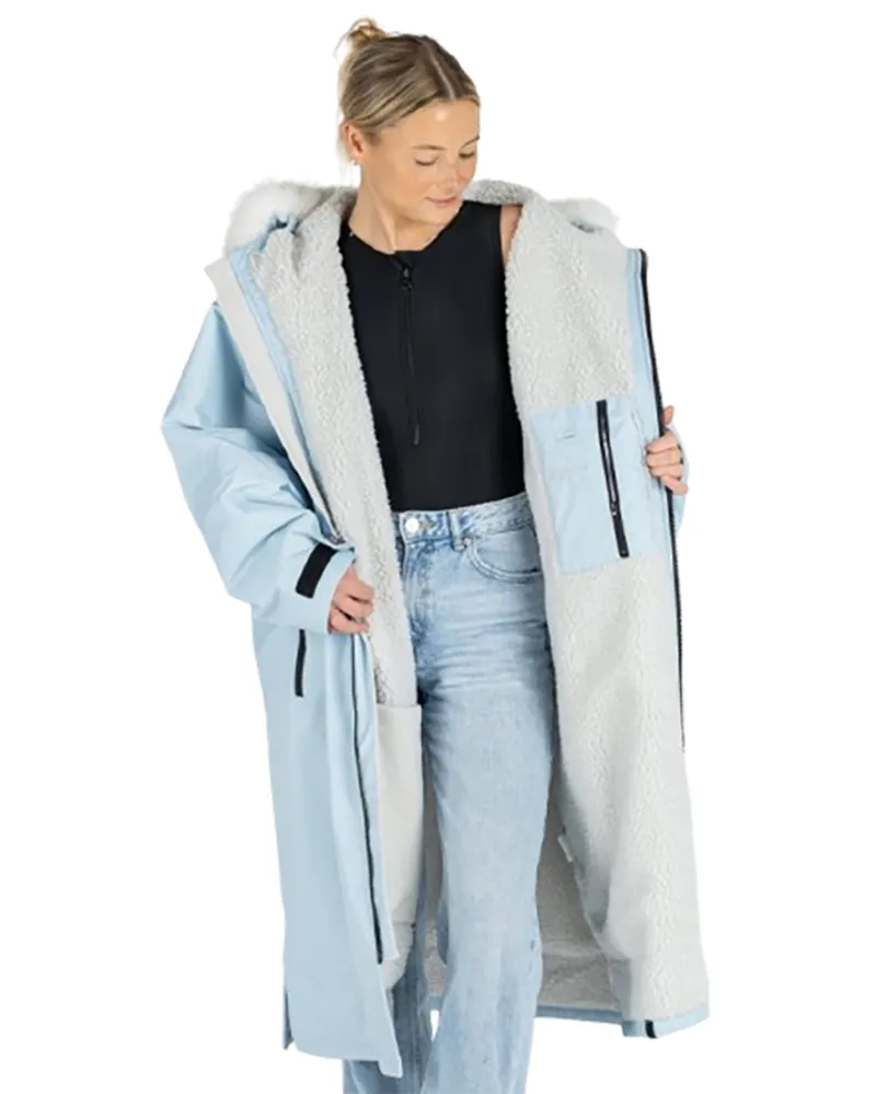Dryrobe Adult L/S Dryrobe Small Alpine Ice/Blue-4