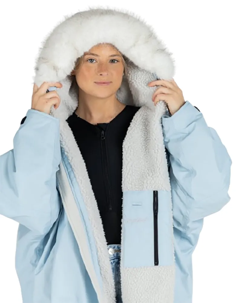 Dryrobe Adult L/S Dryrobe Small Alpine Ice/Blue-1
