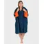 Dryrobe Full-Zip Organic Towel Changing Robe Deep Sea Blue