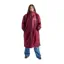Dryrobe Advance L/S Changing Robe Large Burgundy/Silver Grey