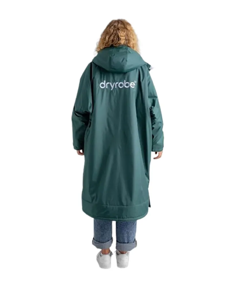 Dryrobe Advance L/S Changing Robe Large Dark Green/Nimbus Cloud-7