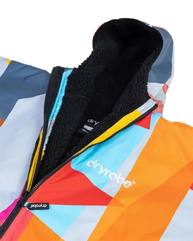 Dryrobe Advance Long Sleeve Change Robe V3 L Abstract Print