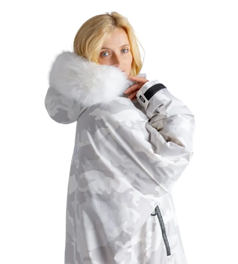 Dryrobe Advance Long Sleeve Small White Camo-6