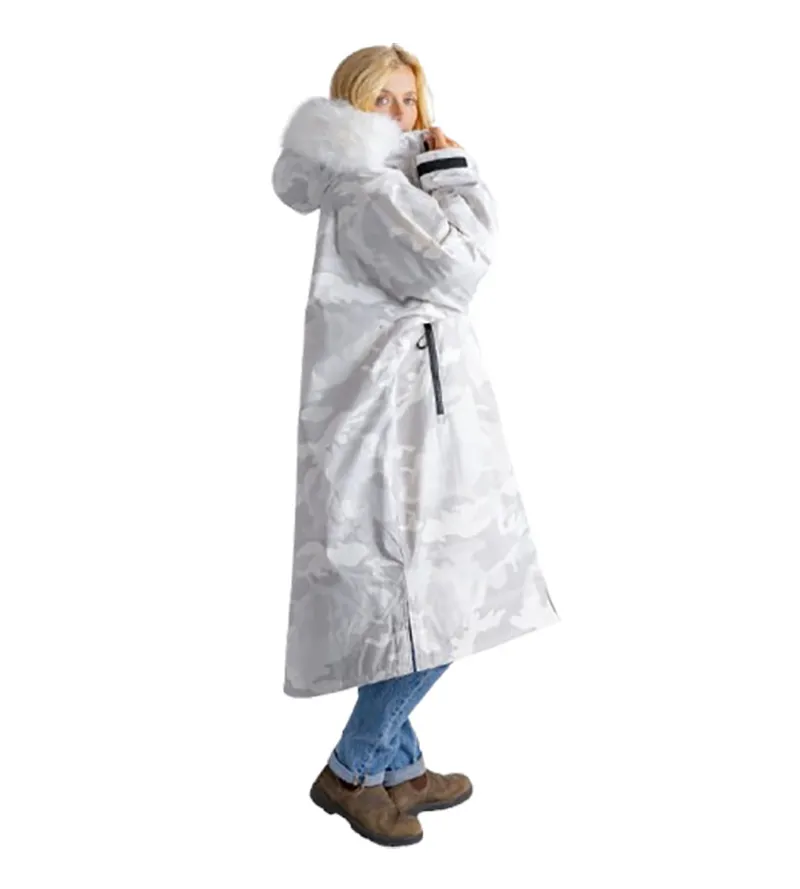 Dryrobe Advance Long Sleeve Small White Camo-4