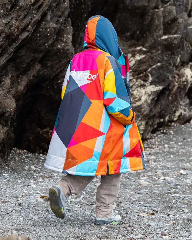 Dryrobe Kids Advance Long Sleeve V3 10-13 Abstract Print-6