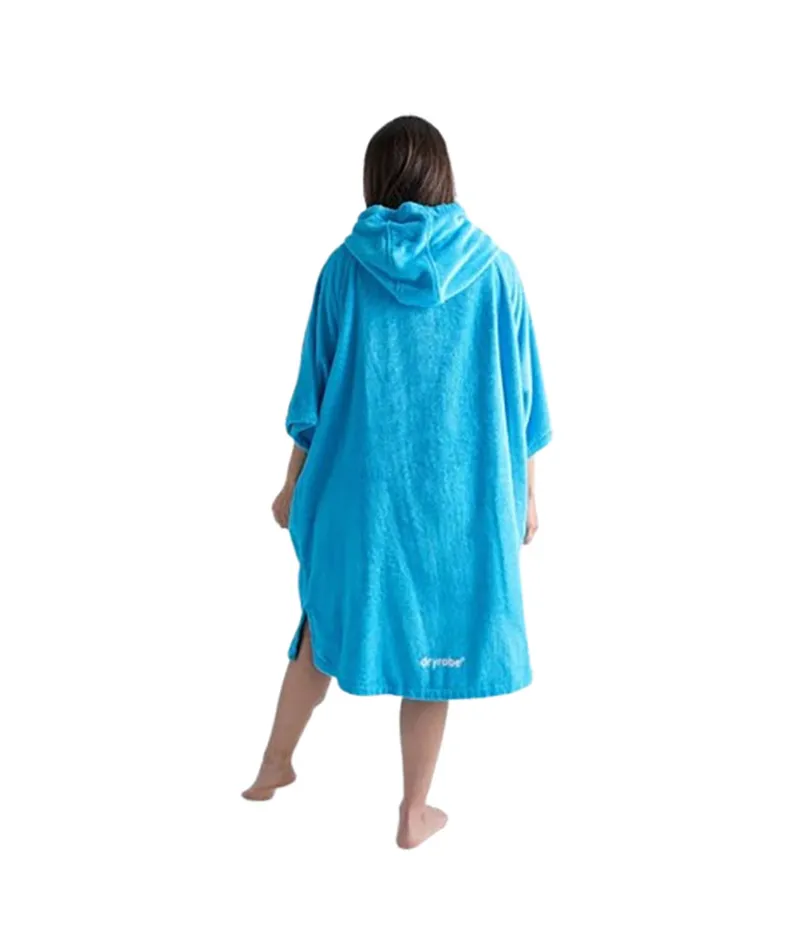 Dryrobe Organic Poncho Towel Robe 2026 Blue-7