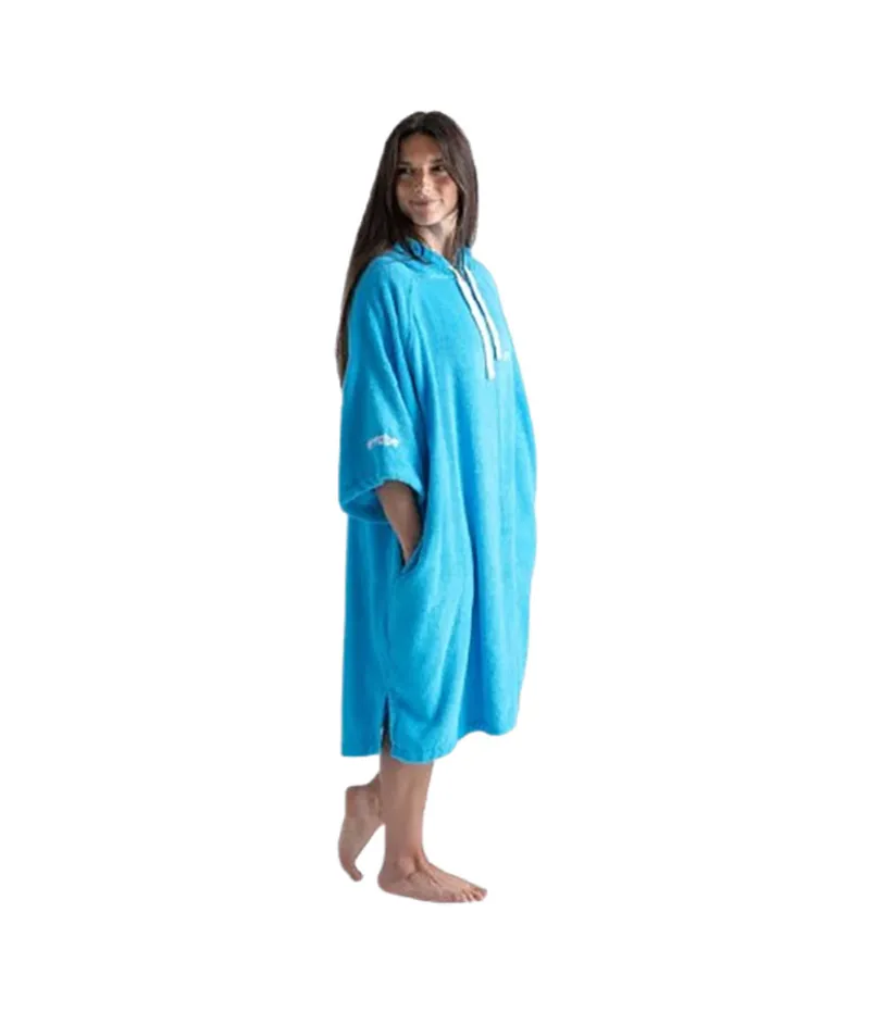 Dryrobe Organic Poncho Towel Robe 2026 Blue-5