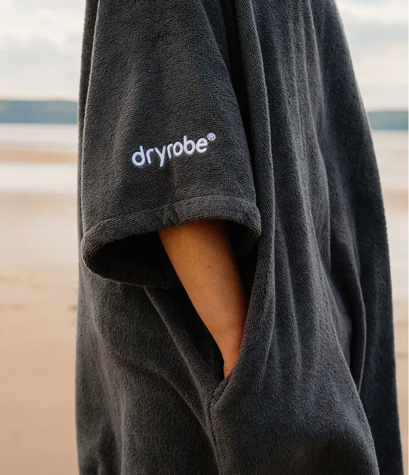 Dryrobe Organic Poncho Towel Robe 2026 Dark Slate-7