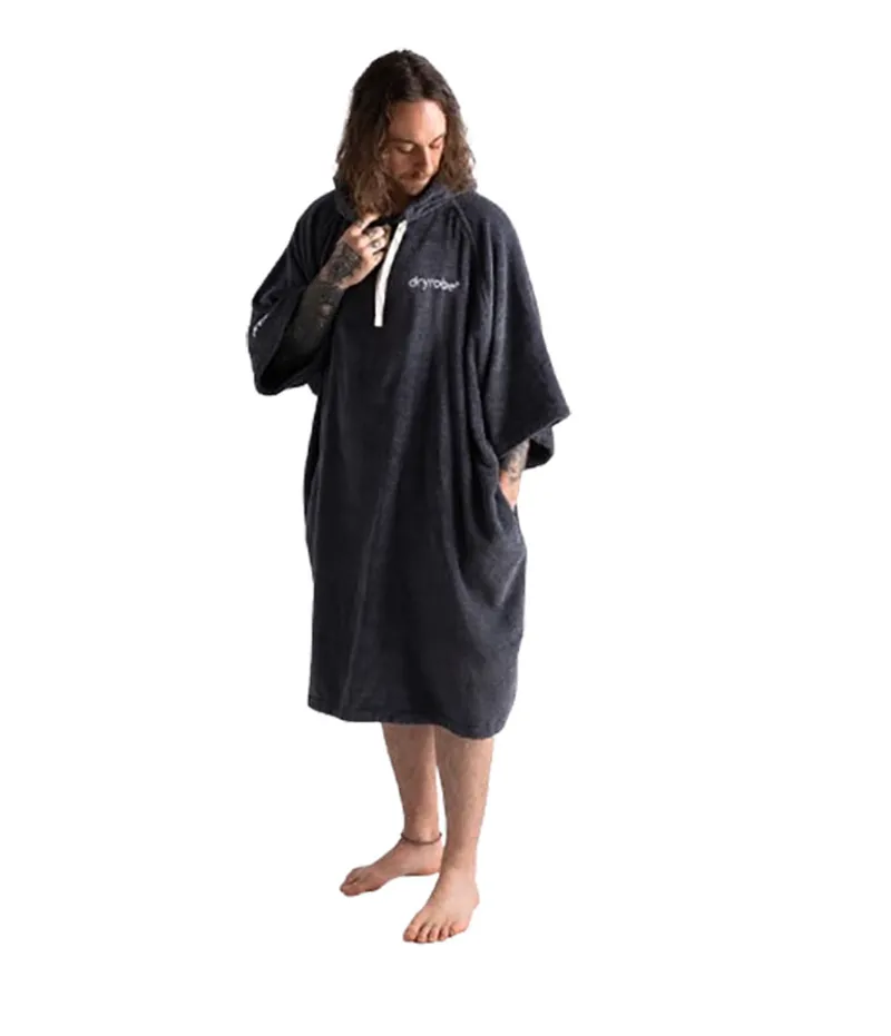 Dryrobe Organic Poncho Towel Robe 2026 Dark Slate-2