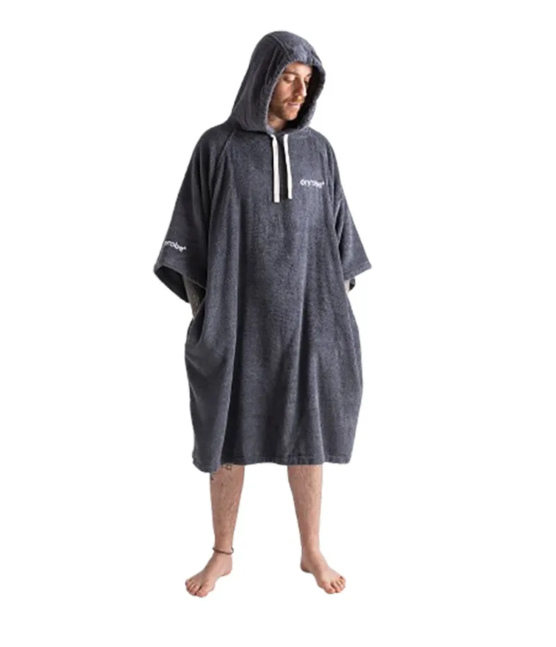 Dryrobe Organic Poncho Towel Robe 2026 Dark Slate-1