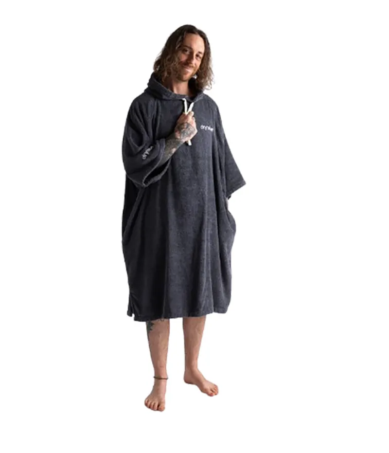 Dryrobe Organic Poncho Towel Robe 2026 Dark Slate