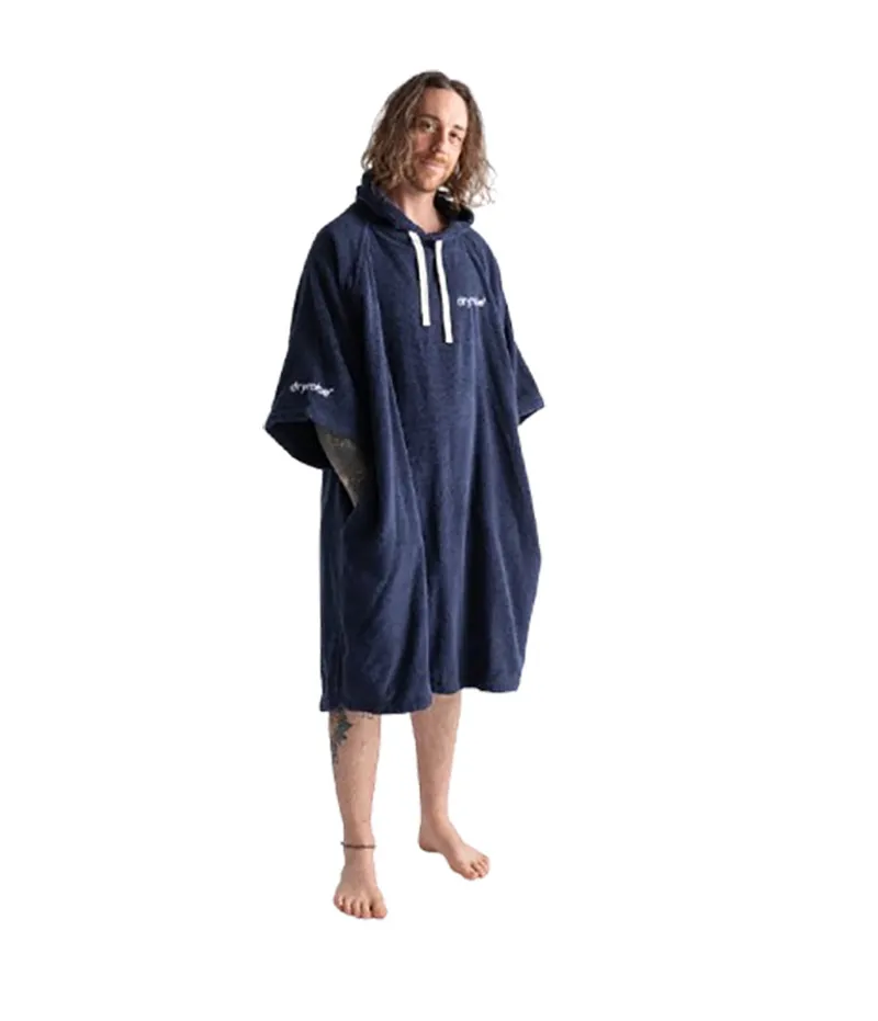 Dryrobe Organic Poncho Towel Robe 2026 Navy