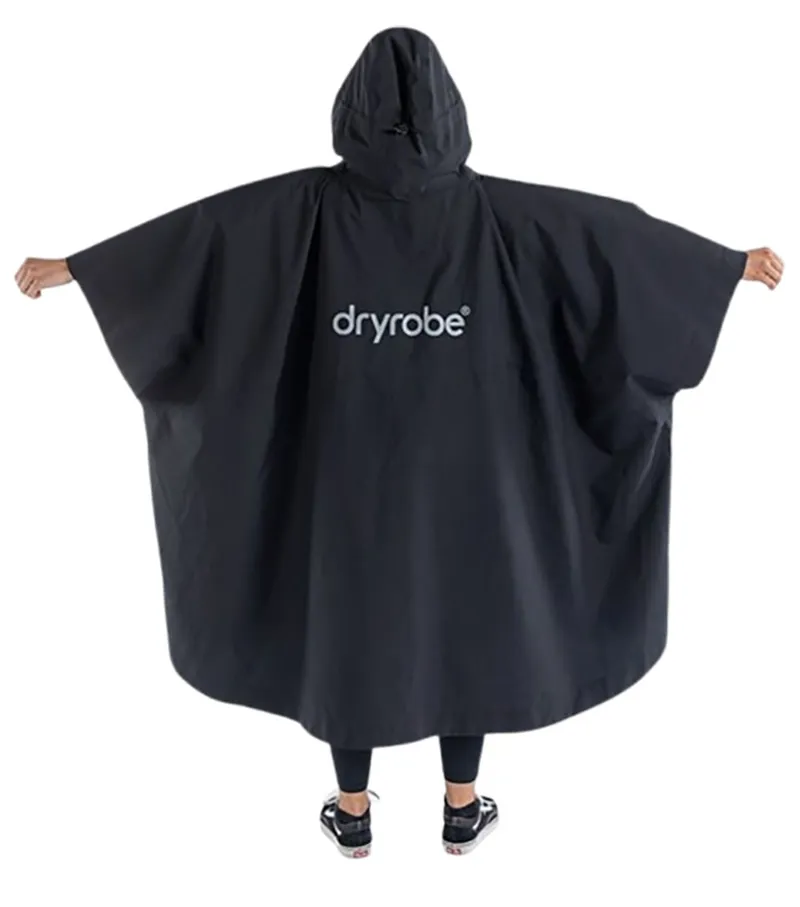 Dryrobe Waterproof Poncho Black-1