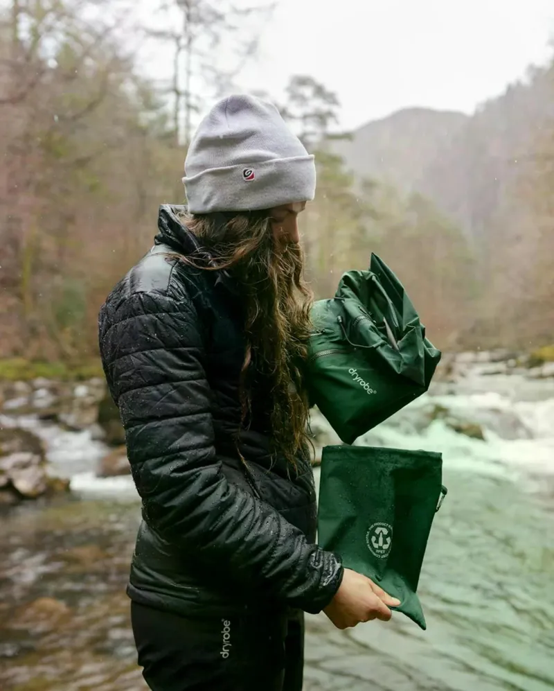 Dryrobe Waterproof Poncho Dark Green-4