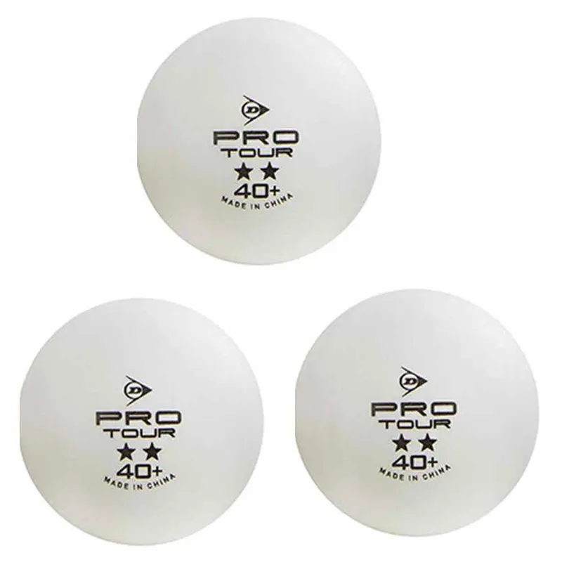 Dunlop 40+ Pro Tour TT Balls Pk3-1