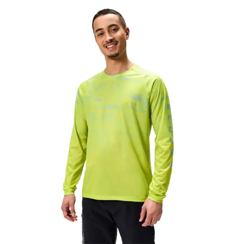 Endura Men's Marble LTD Printed L/S Tee Green-2