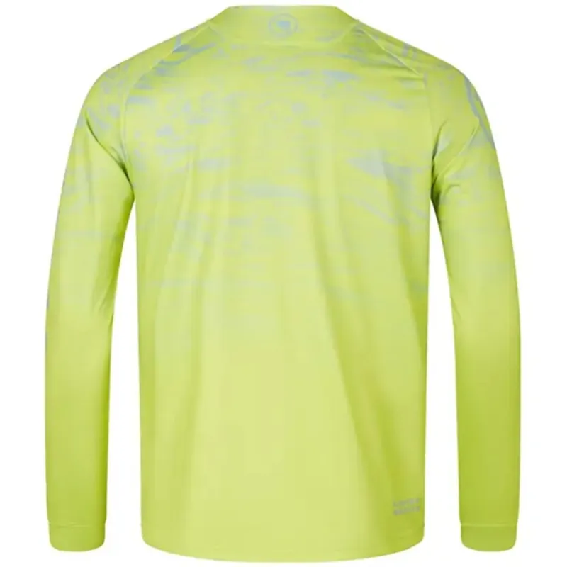 Endura Men's Marble LTD Printed L/S Tee Green-1