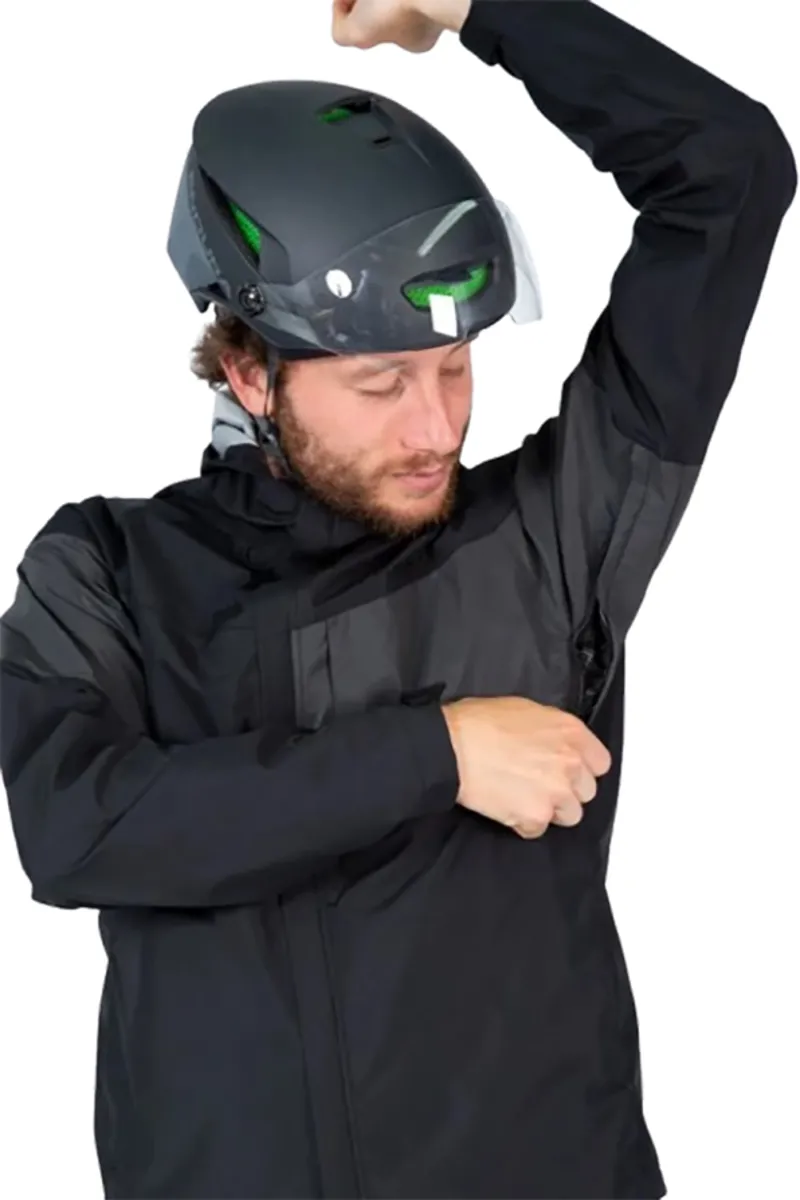 Endura Urban Luminite 3 In 1 Waterproof Jacket II Black-2