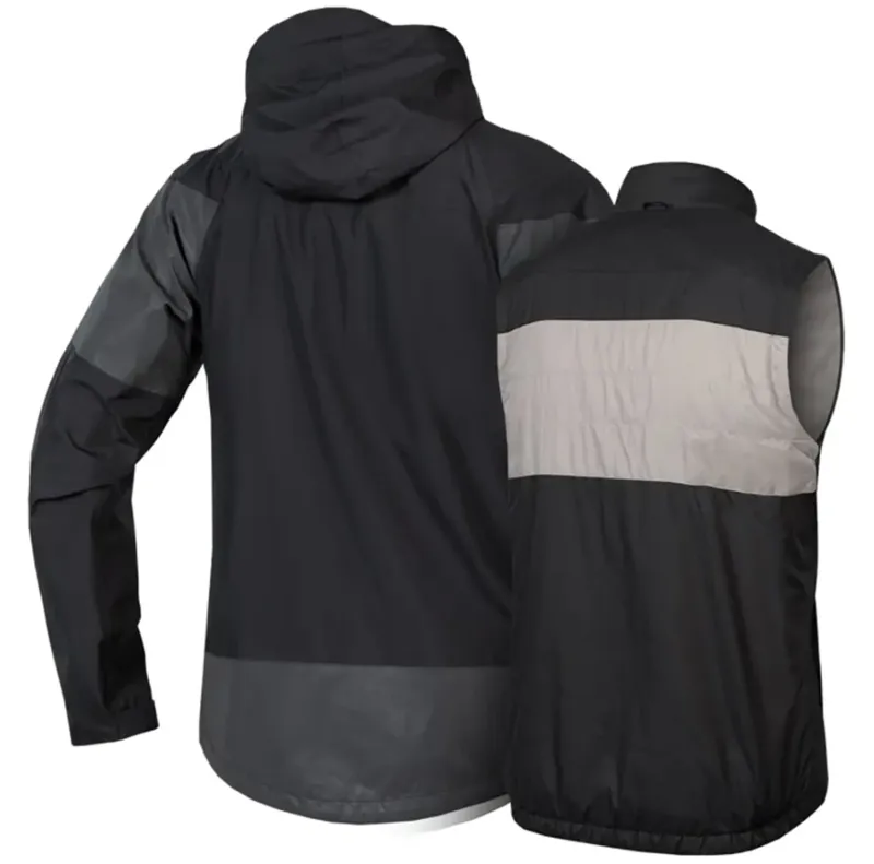 Endura Urban Luminite 3 In 1 Waterproof Jacket II Black-1