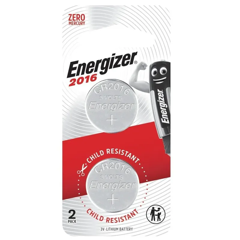 Energizer Lithium Coin Cell Battery CR2016 3v 1 Pack