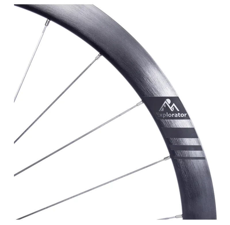 Ere Research Explorator II GCR40 Alu Disc Wheelset Black Shimano HG11-4