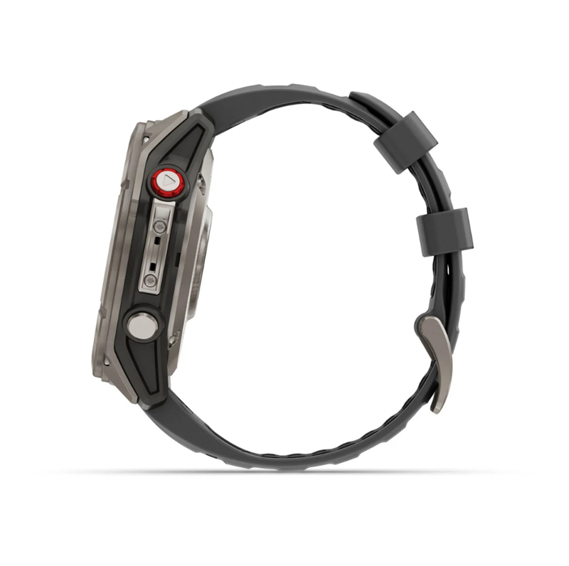 Garmin Fenix 8 Pro  51 mm AMOLED Sapphire Titanium with Graphite/black silicone band-10