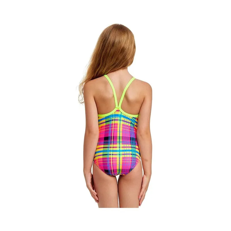  Funkita Toddler Girls Printed One Piece Swimsuit - Happy Highlander-1