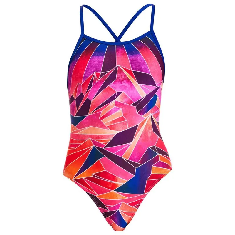 Funkita Girls Tie Me Tight One Piece Swimsuit - Kili Millie-5