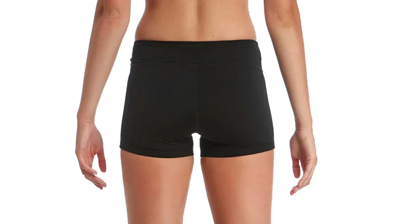 Funkita Women's Swim Boy Leg Brief - Still Black-2