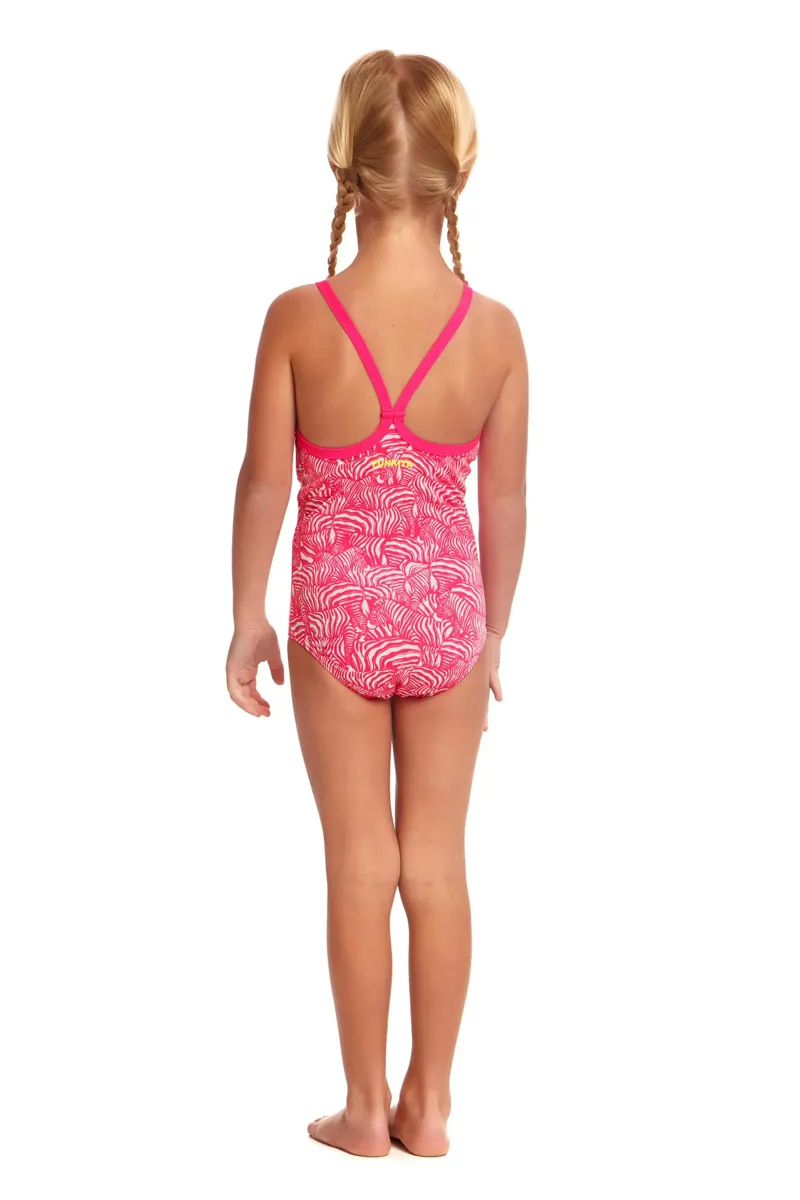 Funkita Toddler Eco One Piece - Painted Pink-2
